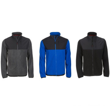 Mens Full Zip up Fleece Jacket Sweatshirt